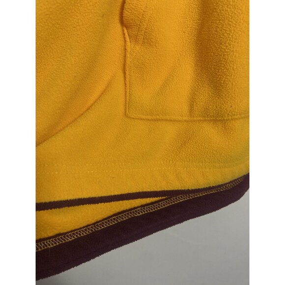 Columbia Sportswear Minnesota Golden Gophers Yellow Hoodie XL Mens Fleece Pullov - Picture 10 of 16